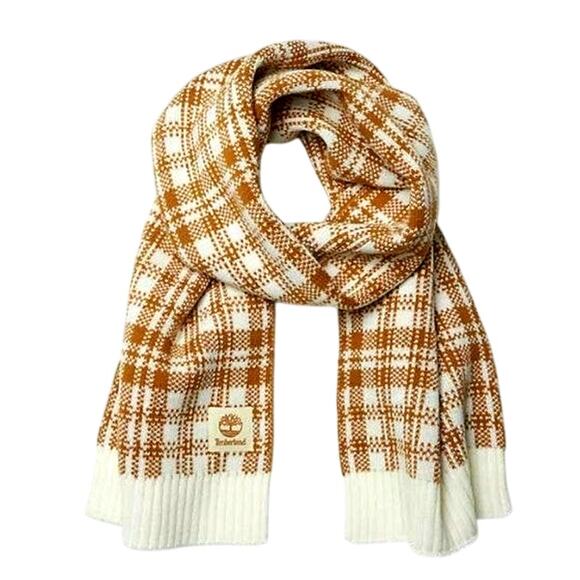 TIMBERLAND PLAID SCARF - Picture 1 of 9